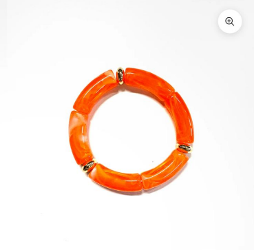 Bracelet Coloré en Résine