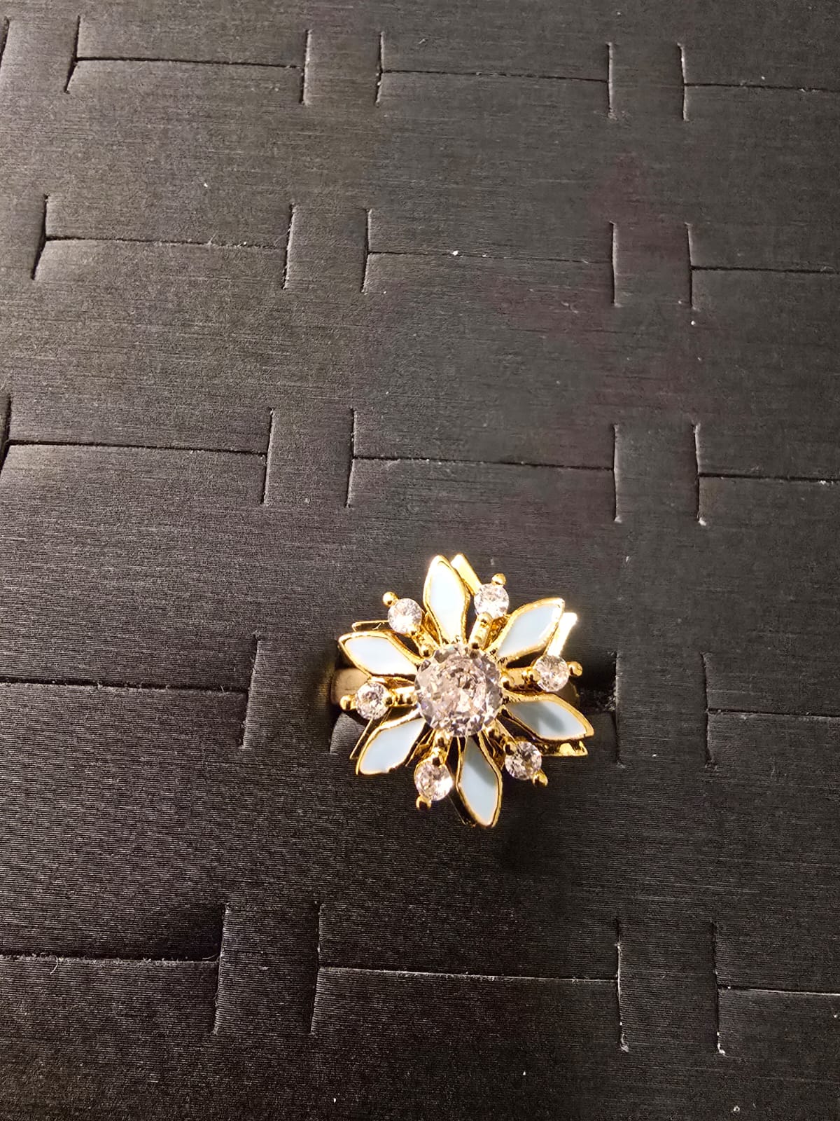 Bague Marguerite Dorée