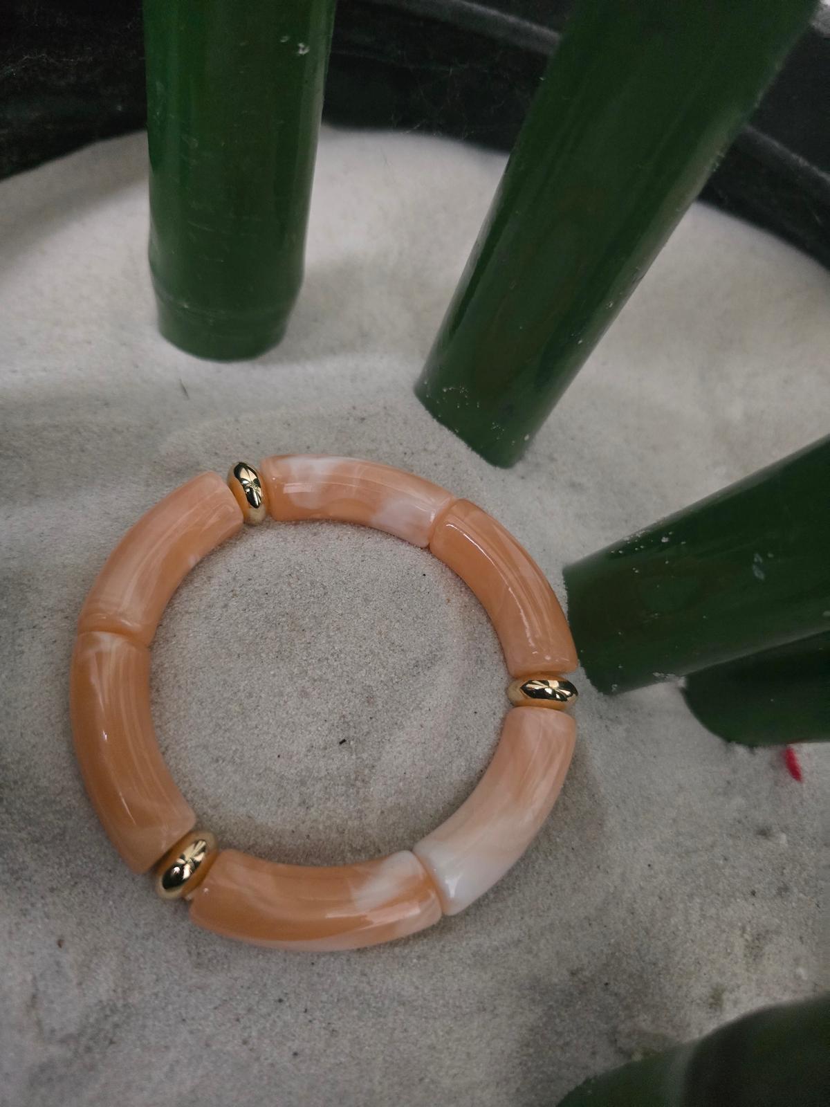 Bracelet Coloré en Résine